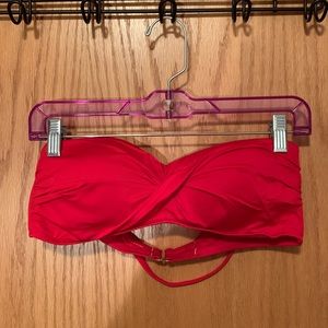 Red Bikini Bandau Top